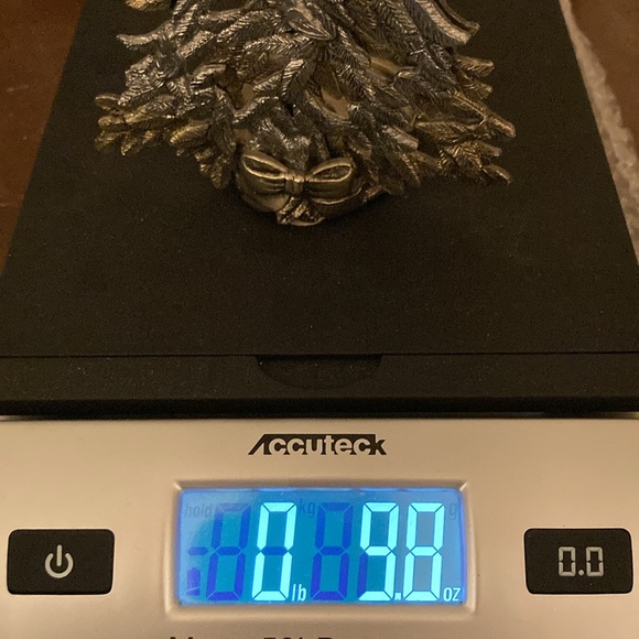 Metzke vintage fir tree with birds pewter silver and gold - Picture 13 of 16